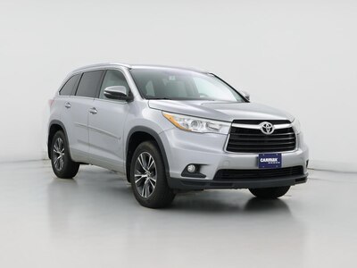 Gray 2016 Toyota Highlander XLE