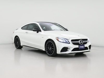 White 2023 Mercedes-Benz C43 AMG