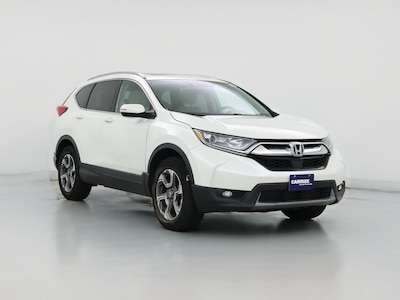 White 2017 Honda CR-V EX