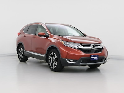 Orange 2018 Honda CR-V Touring