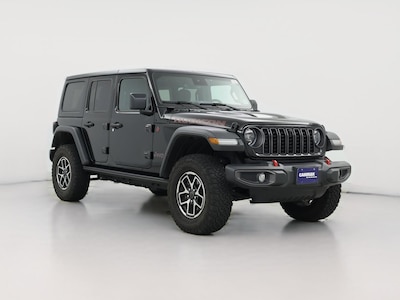 Black 2024 Jeep Wrangler Rubicon