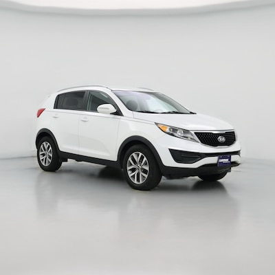 White 2015 Kia Sportage LX