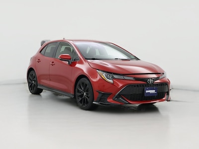 Red 2021 Toyota Corolla Hatchback SE