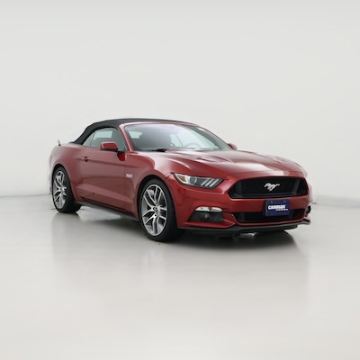 Red 2017 Ford Mustang GT Premium