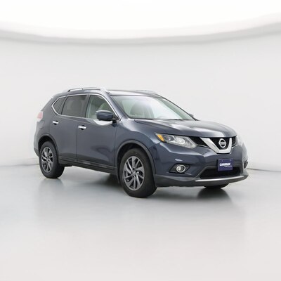 Blue 2016 Nissan Rogue SV