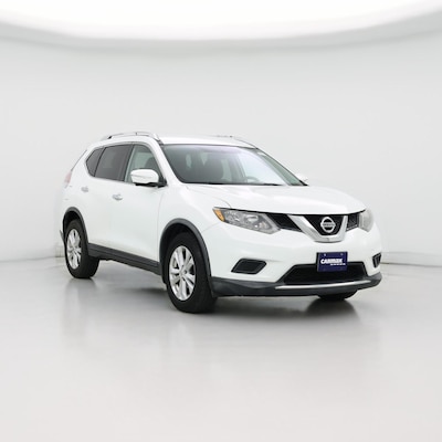 White 2015 Nissan Rogue SV