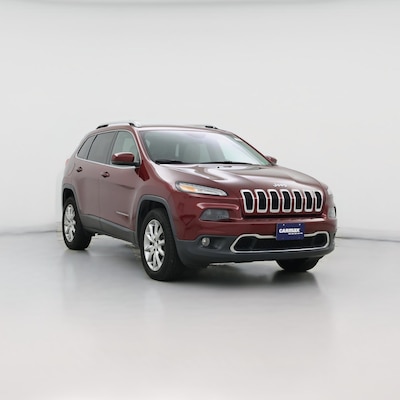 Red 2018 Jeep Cherokee Limited
