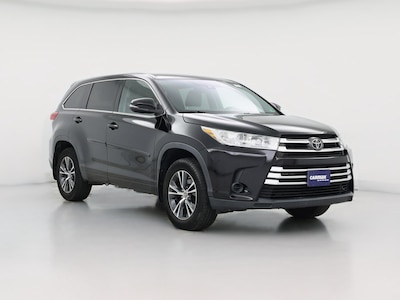 Black 2017 Toyota Highlander LE