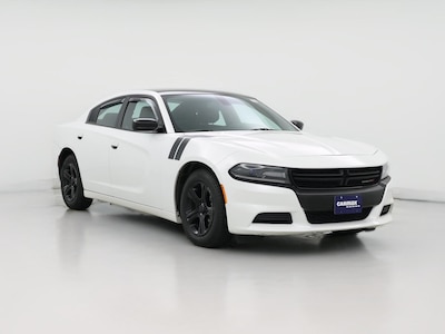 White 2015 Dodge Charger SE
