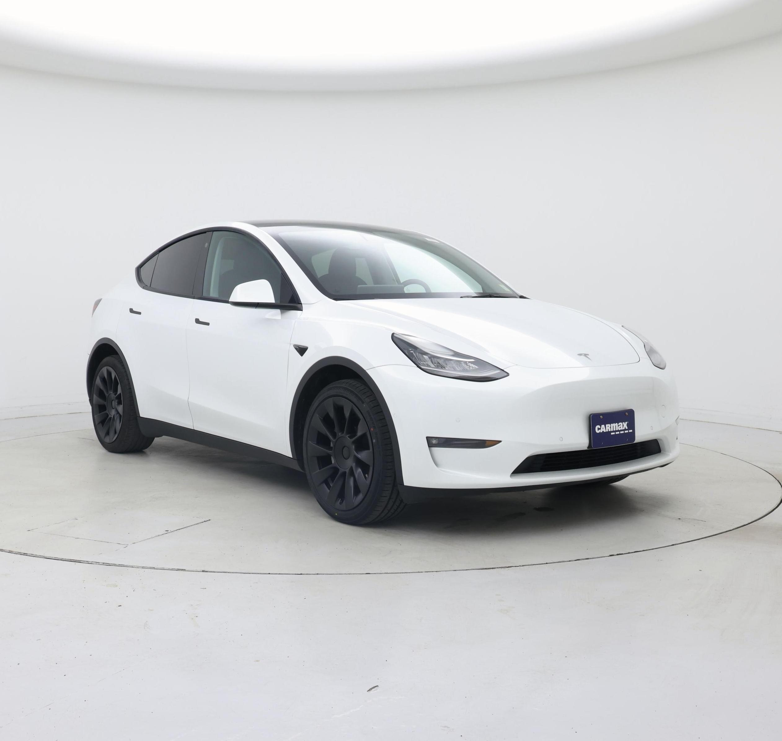 White 2022 Tesla Model Y SUV / Crossover All-Wheel Drive Automatic