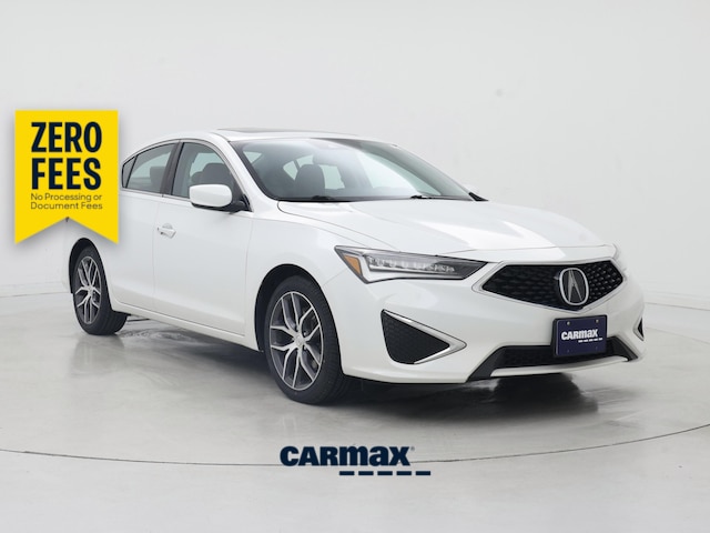 White 2021 Acura ILX Sedan Front-Wheel Drive Automatic
