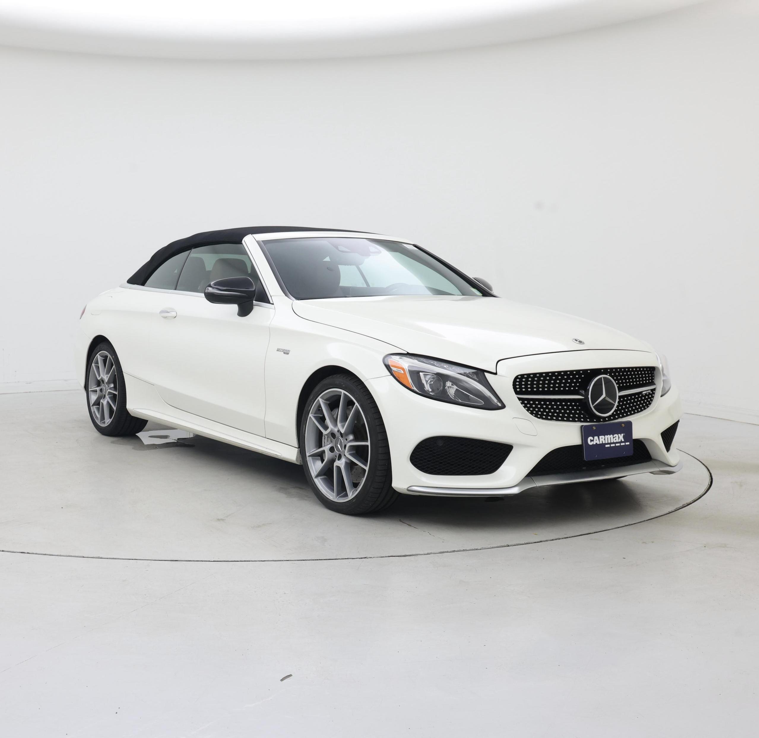 White 2018 Mercedes-Benz C-Class Convertible All-Wheel Drive Automatic