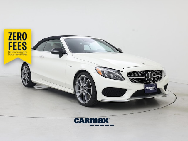 White 2018 Mercedes-Benz C-Class Convertible All-Wheel Drive Automatic