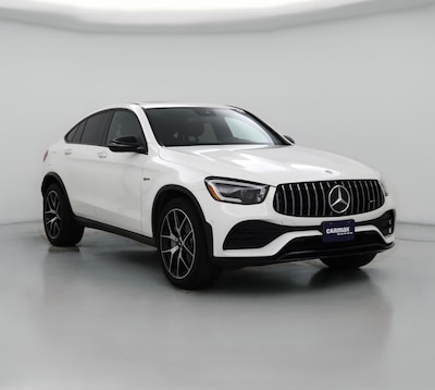 White 2021 Mercedes-Benz GLC43 AMG Coupe