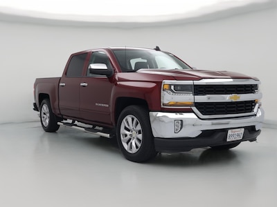 Red 2017 Chevrolet Silverado 1500 LT