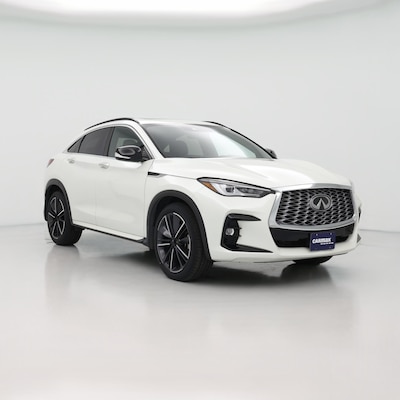 White 2023 Infiniti QX55 Luxe