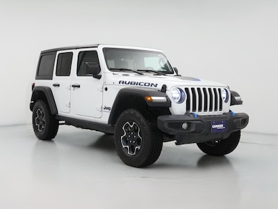White 2023 Jeep Wrangler 4XE PHEV Unlimited Rubicon