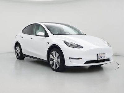 White 2022 Tesla Model Y Long Range
