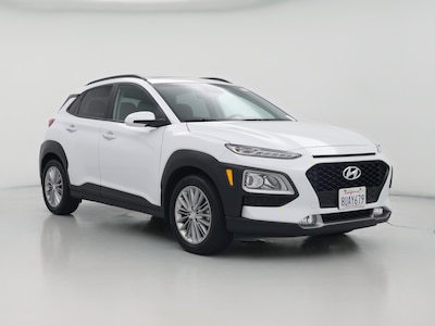 White 2021 Hyundai Kona SEL Plus