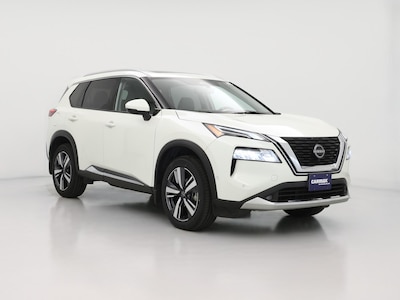 White 2022 Nissan Rogue Platinum