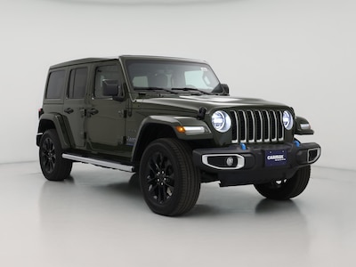 Green 2023 Jeep Wrangler 4XE PHEV Unlimited Sahara