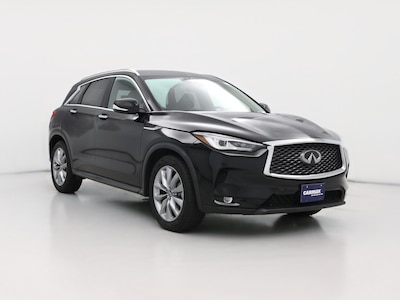 Black 2022 Infiniti QX50 Luxe