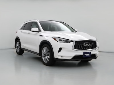 White 2022 Infiniti QX50 Luxe