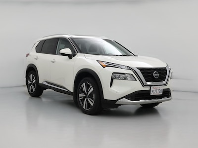 White 2022 Nissan Rogue Platinum
