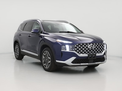 Blue 2022 Hyundai Santa Fe Limited