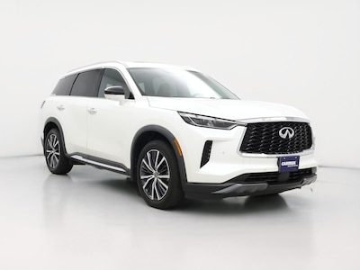 White 2023 Infiniti QX60 Sensory