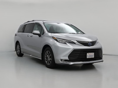 Silver 2023 Toyota Sienna Hybrid XLE