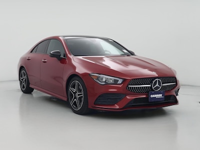 Red 2021 Mercedes-Benz CLA250