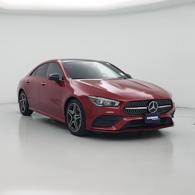 Red 2021 Mercedes-Benz CLA250