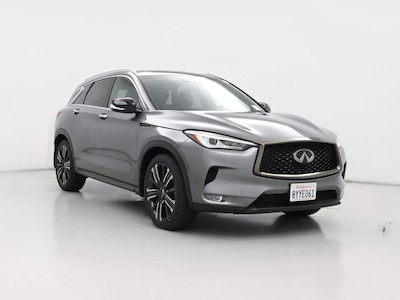 Gray 2021 Infiniti QX50 Luxe