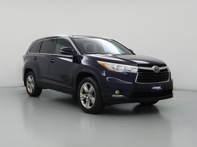 Blue 2014 Toyota Highlander Limited