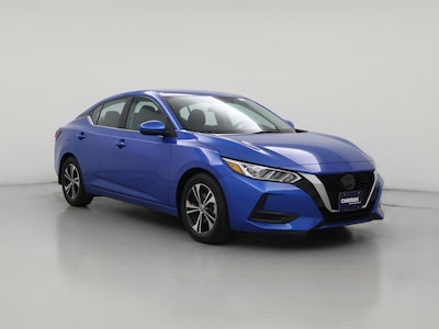 Blue 2022 Nissan Sentra SV