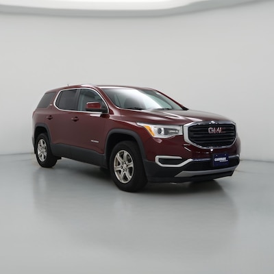 Red 2017 GMC Acadia SLE
