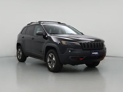 Black 2019 Jeep Cherokee Trailhawk
