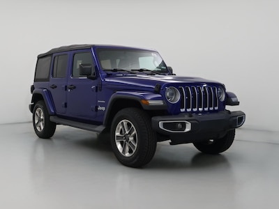 Blue 2018 Jeep Wrangler All-New Unlimited Sahara