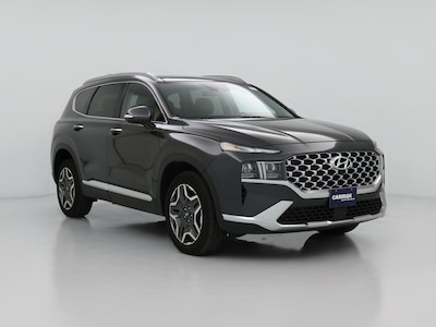 Gray 2023 Hyundai Santa Fe Hybrid Limited