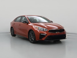 Orange 2020 Kia Forte GT-Line
