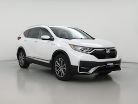 White 2021 Honda CR-V Hybrid Touring