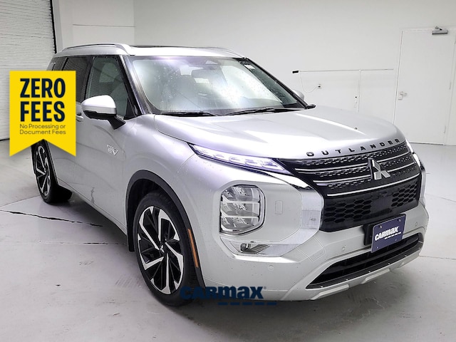 Silver 2024 Mitsubishi Outlander Hybrid Plug-in SEL S-AWC SUV / Crossover All-Wheel Drive Automatic