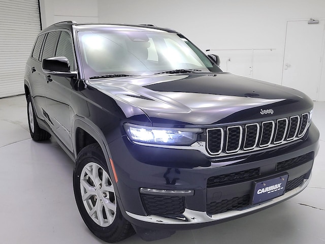 Blue 2023 Jeep Grand Cherokee L Limited 4WD SUV / Crossover Four-Wheel Drive Automatic