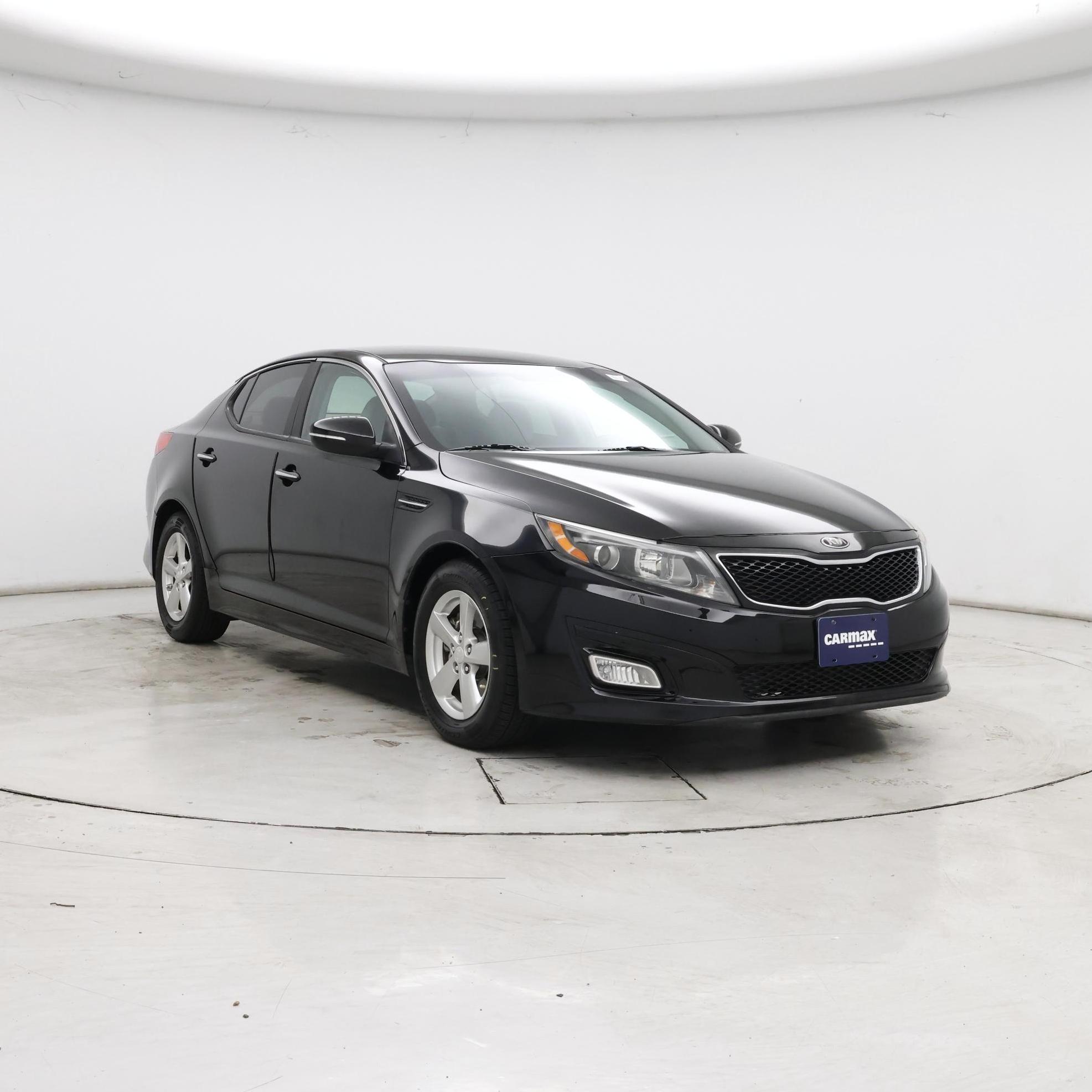 Black 2015 Kia Optima Sedan Front-Wheel Drive Automatic