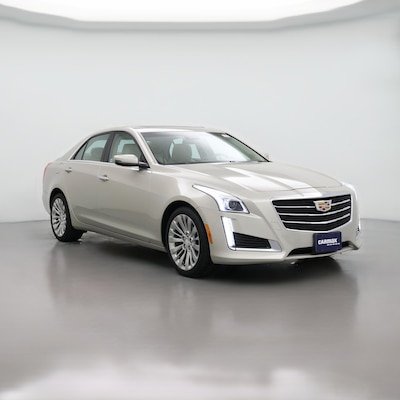 Silver 2015 Cadillac CTS Luxury