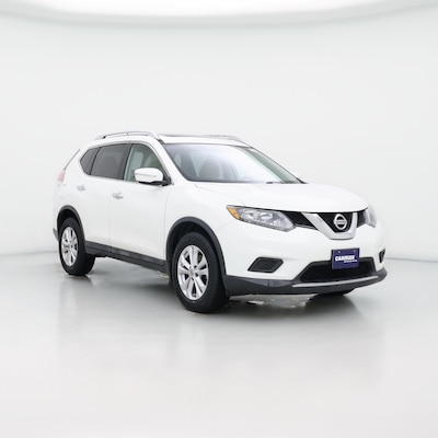 White 2015 Nissan Rogue SV