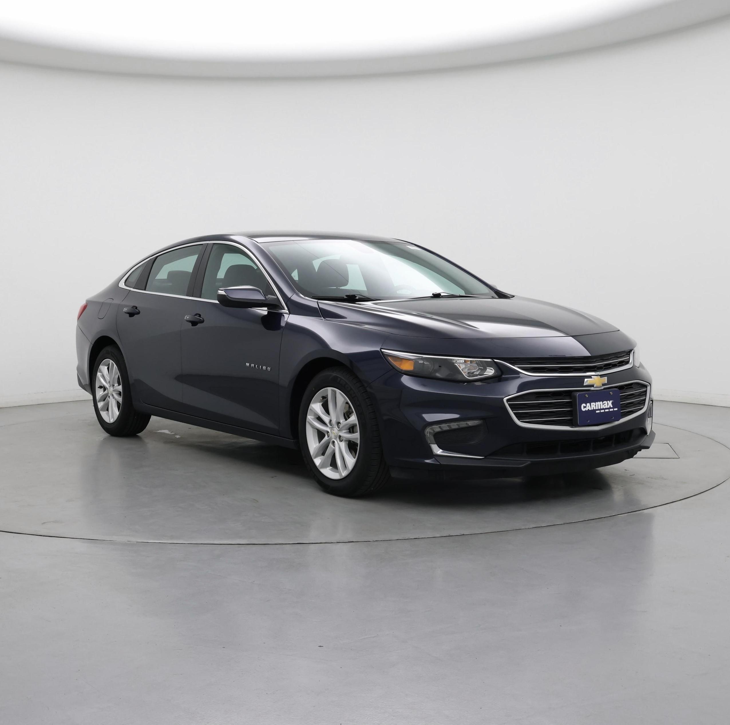 Blue 2017 Chevrolet Malibu Sedan Front-Wheel Drive Automatic