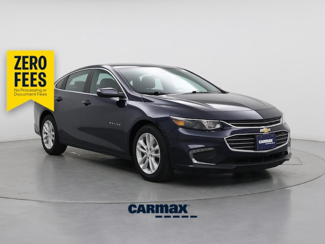 Blue 2017 Chevrolet Malibu Sedan Front-Wheel Drive Automatic