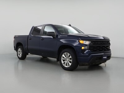 Blue 2023 Chevrolet Silverado 1500 Custom